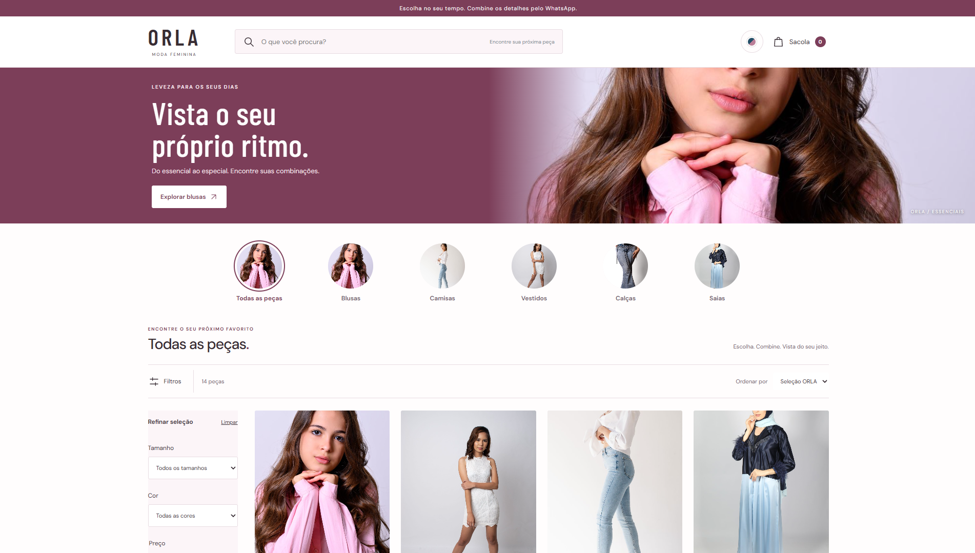 ORLA / modelo de moda